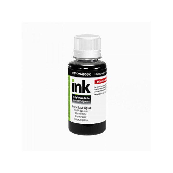 

Чернила ColorWay для Canon CW490 BK Pigment 100 ml (CW-CP490BK01)