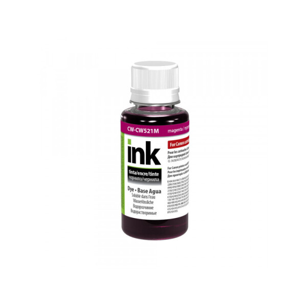 

Чернила ColorWay для Canon CW521 M Dye-based 100 ml (CW-CW521M01)