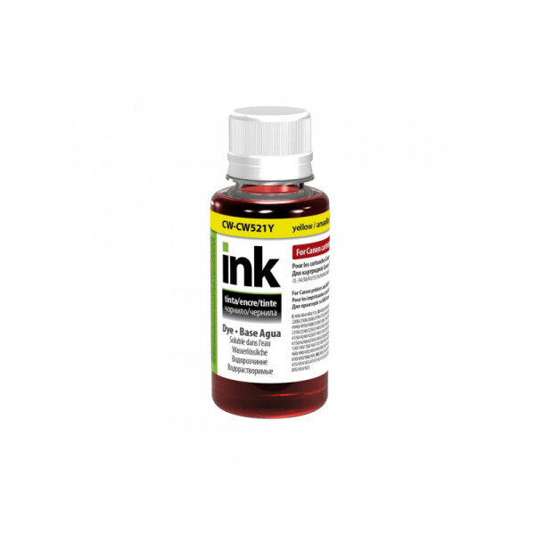

Чернила ColorWay для Canon CW521 Y Dye-based 100 ml (CW-CW521Y01)