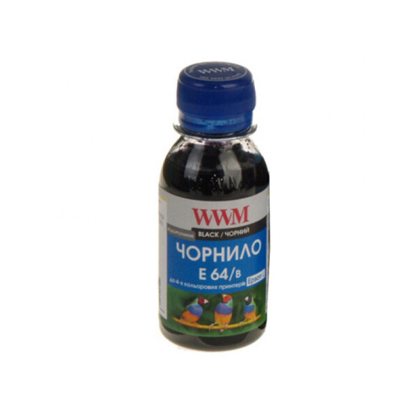 

Чернила WWM (E64/B-2) для Epson L110/L210/L355 100г Black Водорастворимые