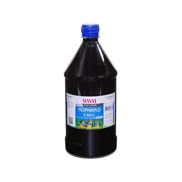 

Чернила WWM (E64/B-4) для Epson L110/L210/L355 1000г Black Водорастворимые