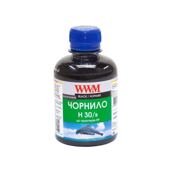 

Чернила WWM (H30/B) для HP №21/121/122 200г Black Водорастворимые