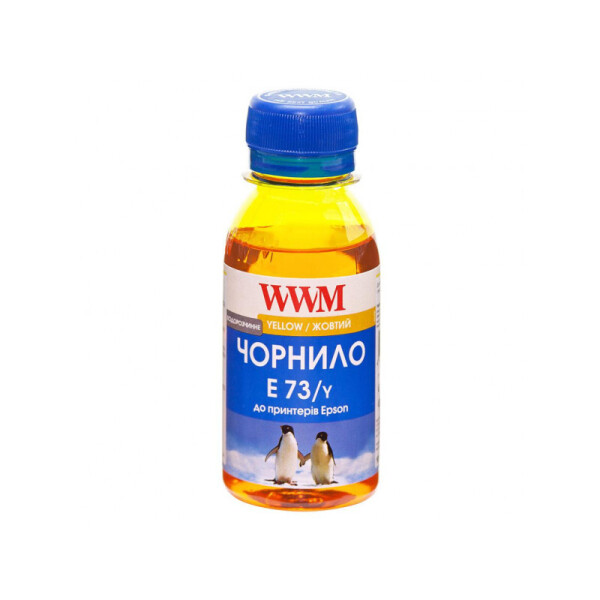 

Чернила WWM (E73/Y-2) для Epson Stylus CX3700/TX119/TX419 100г Yellow Водорастворимые