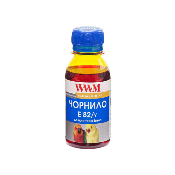 

Чернила WWM (E82/Y-2) для Epson Stylus Photo T50/P50/PX660 100г Yellow Водорастворимые