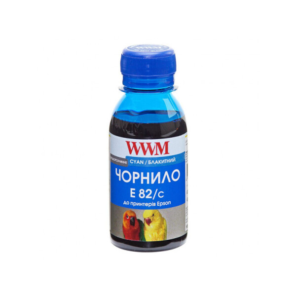 

Чернила WWM (E82/C-2) для Epson Stylus Photo T50/P50/PX660 100г Cyan Водорастворимые