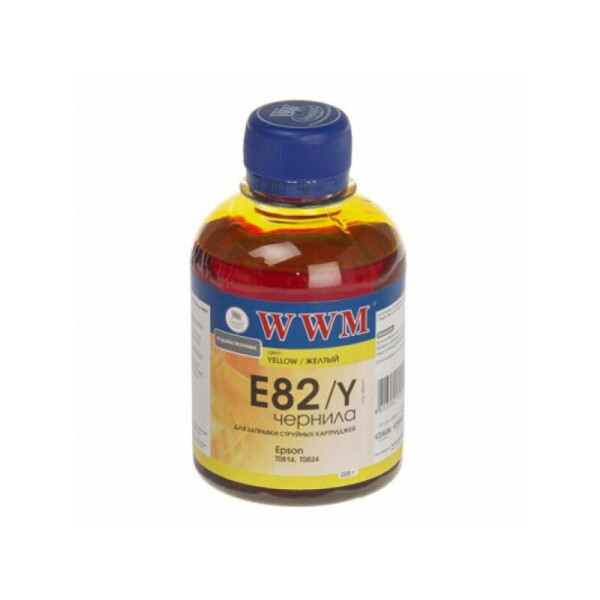 

Чернила WWM (E82/Y) для Epson Stylus Photo T50/P50/PX660 200г Yellow Водорастворимые