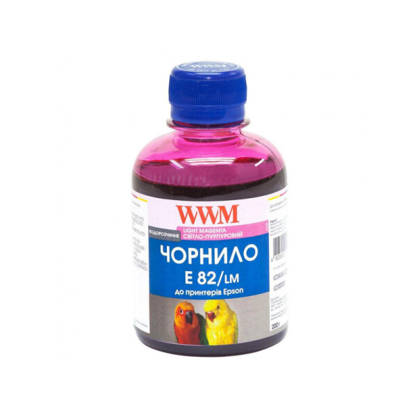 

Чернила WWM (E82/LM) для Epson Stylus Photo T50/P50/PX660 200г Light Magenta Водорастворимые