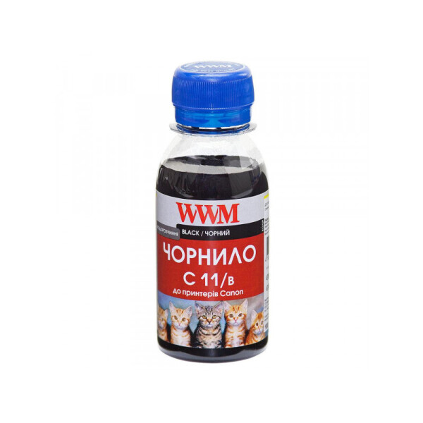 

Чернила WWM (C11/B-2) для Canon CLI-521B/CLI-426B 100г Black Водорастворимые