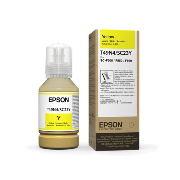 

Чернила Epson C13T49N400 для SC-F500 yellow