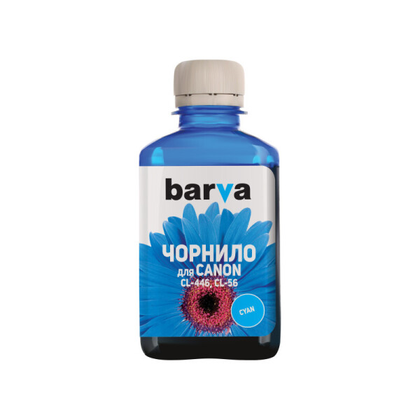 

Чернила Barva (C446-442) CANON CL-446/CL-56 (E404/E414/MG2440/IP2840) CYAN 180 г