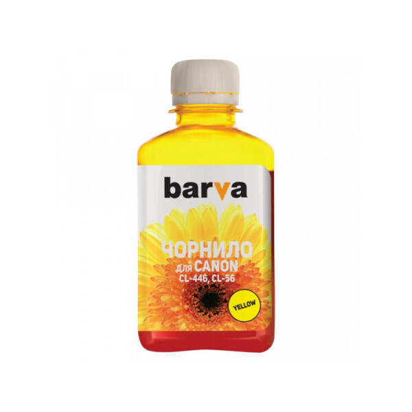 

Чернила Barva (C446-444) CANON CL-446/CL-56 (E404/E414/MG2440/IP2840) YELLOW 180 г