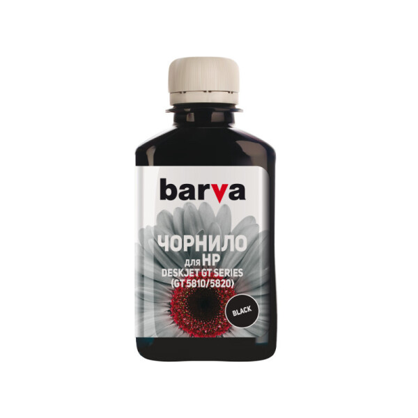 

Чернила Barva (GT51-523) ДЛЯ серии GT/Ink Tank HP DeskJet GT5810/Ink Tank 115 (GT51 K) BLACK 180 г ПИГМЕНТ