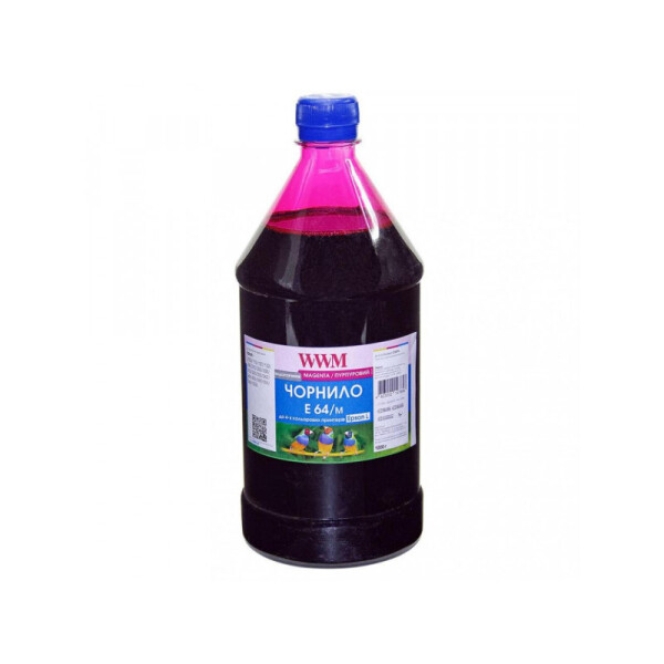 

Чернила WWM (E64/M-4) для Epson L110/L210/L355 1000г Magenta Водорастворимые