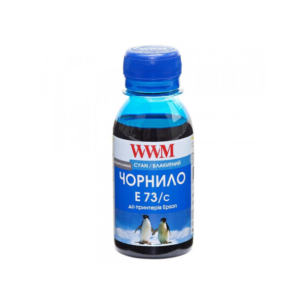 

Чернила WWM (E73/C-2) для Epson Stylus CX3700/TX119/TX419 100г Cyan Водорастворимые