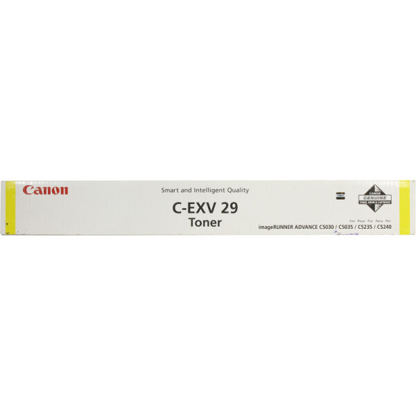 

Картридж Canon C-EXV29 toner yellow