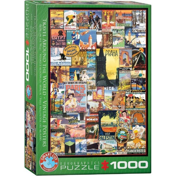Пазл Eurographics Вокруг света, 1000 элементов (6000-0755)