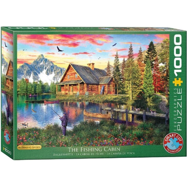 

Пазл Eurographics Рыбацкий домик. Доминик Дэвисон, 1000 элементов (6000-5376)