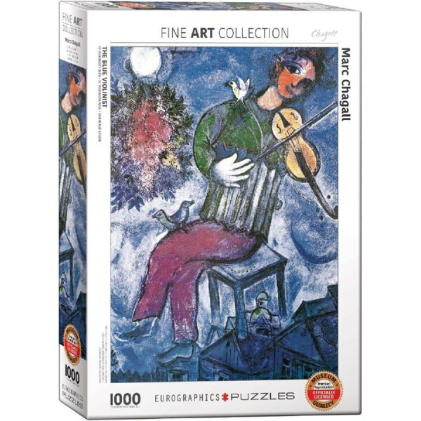 

Пазл Eurographics Синий скрипач. Марк Шагал, 1000 элементов (6000-0852)
