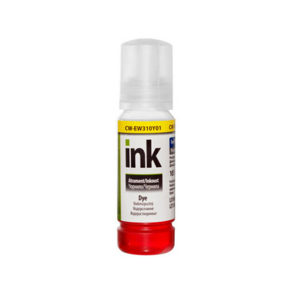 

Чернила ColorWay Epson L3100/3110/3150/3151 70 мл Yellow (CW-EW310Y01)