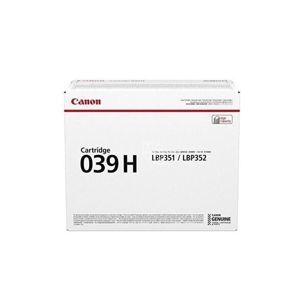 

Картридж Canon 039H(25K)