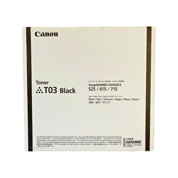 

Тонер Canon T03 Black