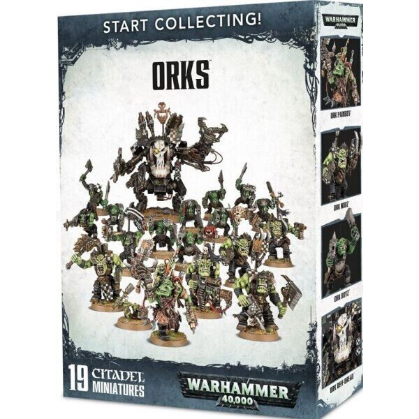 

Настольная игра Games Workshop Start Collecting! Orks Warhammer 40000 (99120103048)