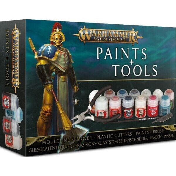 

Настольная игра Games Workshop Набор красок Citadel Paints & Tools Set Warhammer Age of Sigmar (99170299015)