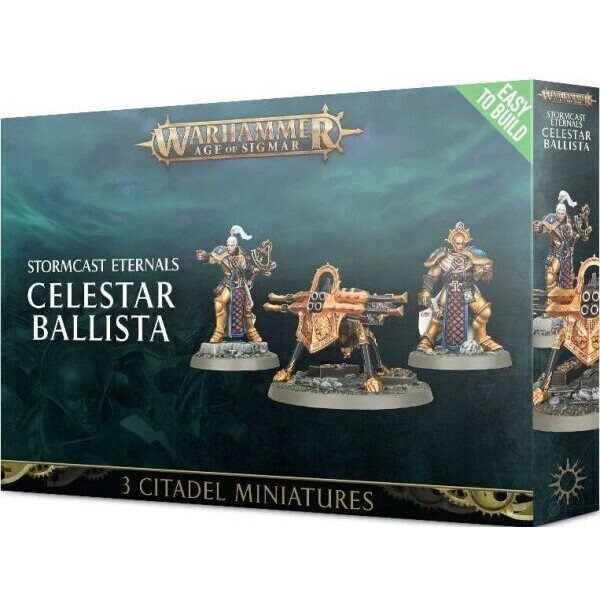 

Настольная игра Games Workshop Easy to Build Stormcast Eternals Celestar Ballista Warhammer Age of Sigmar (99120218036)