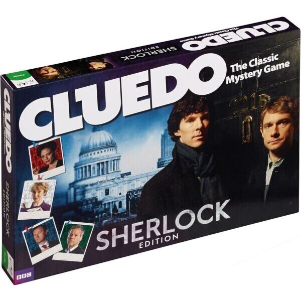 

Настольная игра Winning Moves Cluedo: Sherlock Edition (Clue: Шерлок) (5036905019514)