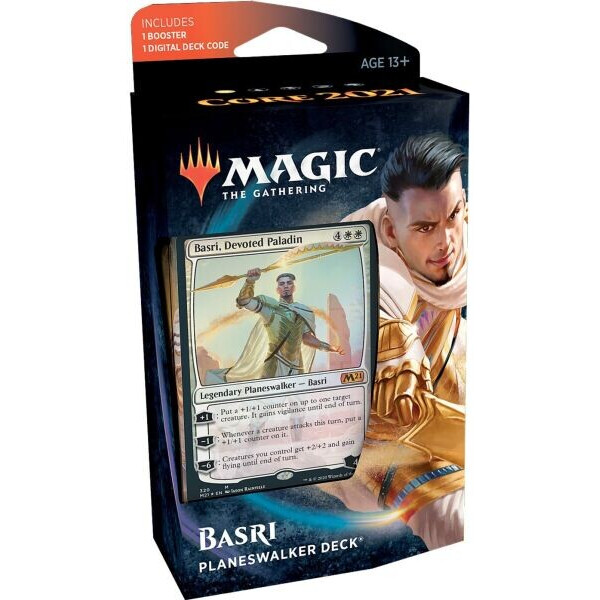 

Настольная игра Wizards of the Coast Колода Planeswalker Basri Core Set 2021 АНГЛ Magic The Gathering