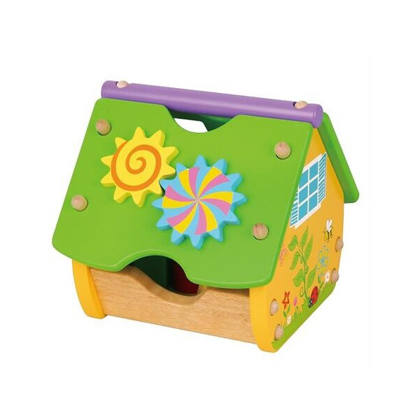 

Игрушка-конструктор Viga Toys "Веселый домик"