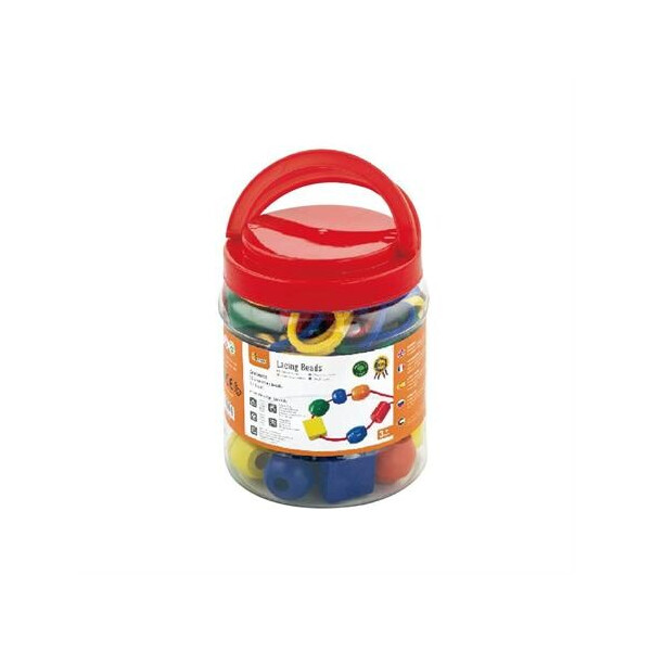 

Шнуровка Viga Toys "Бусинки" 30 шт.