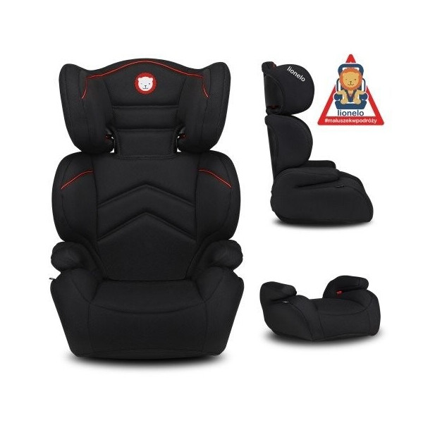 

Автокресло LIONELO LARS SPORTY BLACK