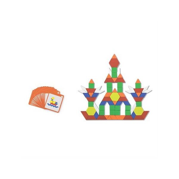 

Набор Viga Toys Блоки геометрические на магнитах 102 эл. (50669)