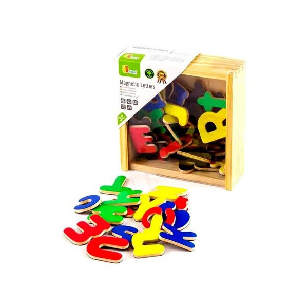 

Набор для обучения Viga Toys Магнитные буквы, 52 шт.