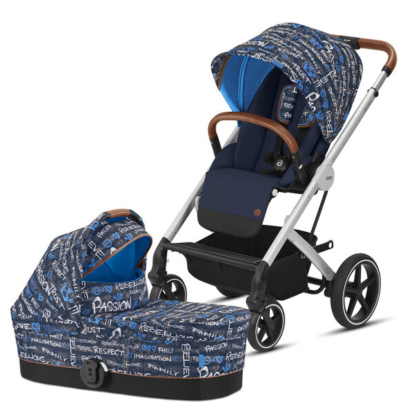 

Коляска Balios S 2в1 / Trust blue (с бампером)