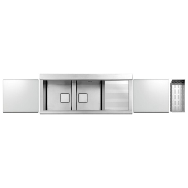 

Кухонная мойка Apell Sinphonia Satin PD1162IRKITW