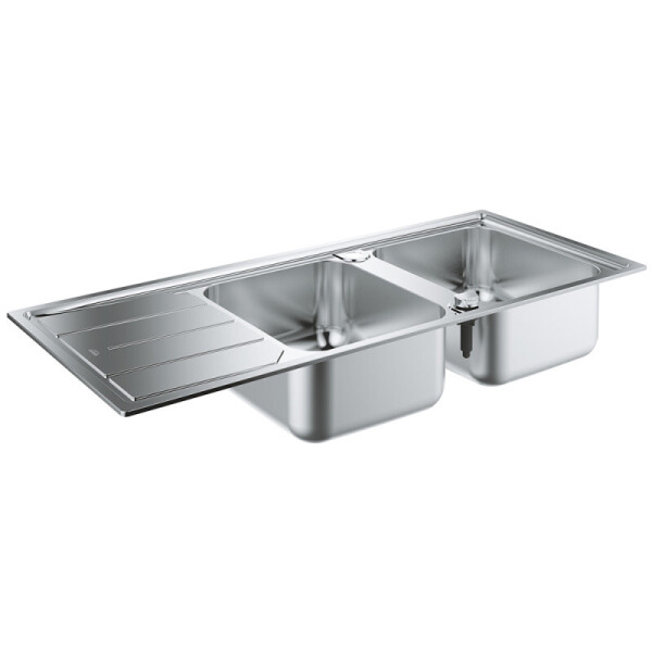 

Кухонная мойка Grohe EX Sink K500 двойная с крылом 31588SD0
