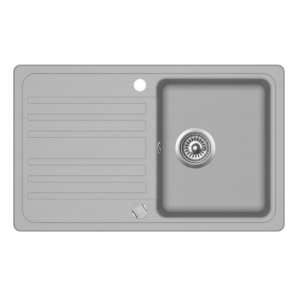 

Кухонная мойка AquaSanita Notus SQ101-220 Argent (6052)