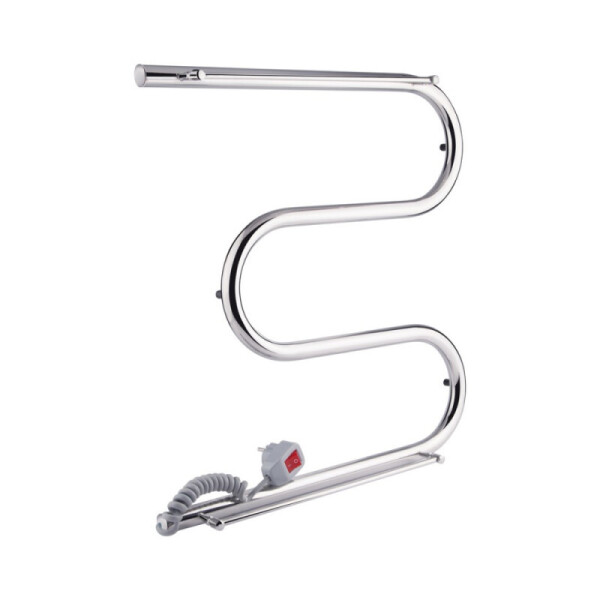 

Электрический полотенцесушитель Q-tap Snake shelf (CRM) 500x500 LE