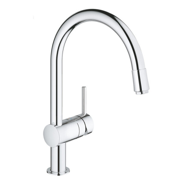 

Смеситель для кухни с выдвижным изливом Grohe Minta 32918000