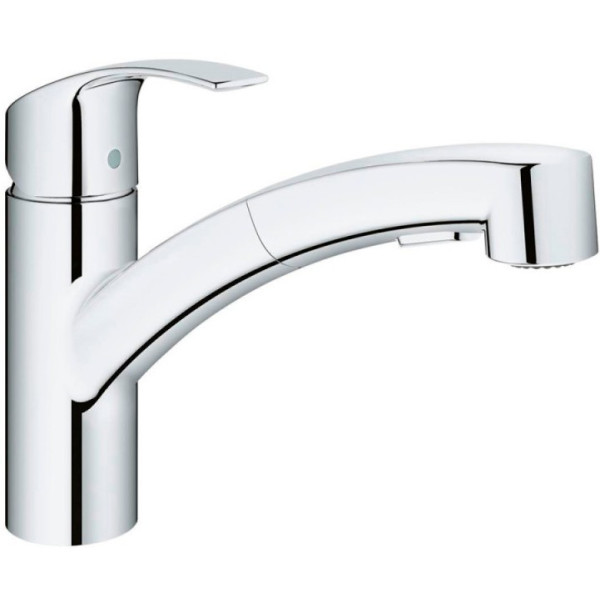 

Смеситель для раковины Grohe Eurosmart с выдвижным изливом, 30305000