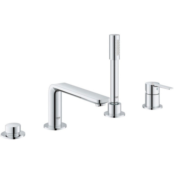 

Смеситель для ванны Grohe Lineare с душевым гарнитуром, 19577001
