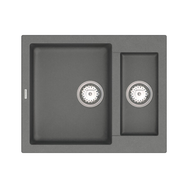 

Кухонная мойка VANKOR Orman OMP 03.61 Gray + сифон VANKOR