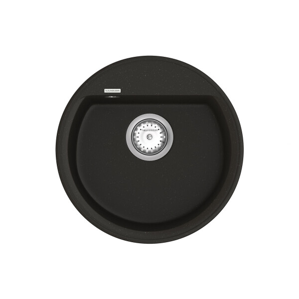 

Кухонная мойка VANKOR Easy EMR 01.45 Black + сифон VANKOR