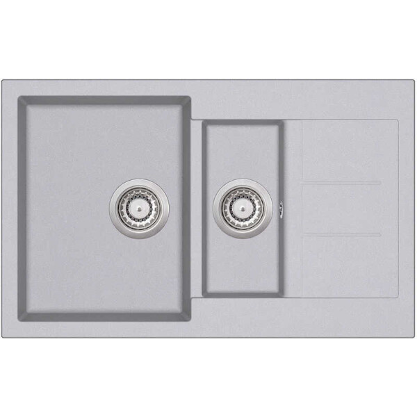 

Кухонная мойка AquaSanita Tesa SQT151-202 Alumetallic (5224)