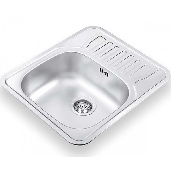 Кухонная мойка Ukinox Comfort COL 580.488 GT 6K декор (UM0443)