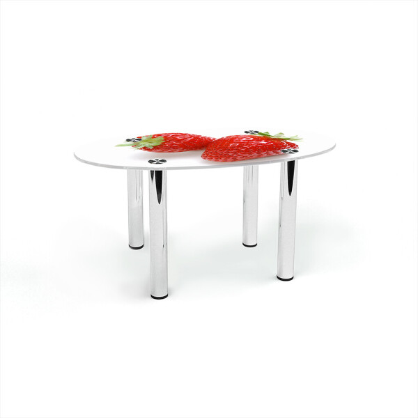 

Стол журнальный БЦ-стол Овальный Red berry (740 x 1100 x 450)