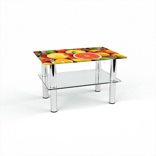 

Стол журнальный БЦ-стол Прямоугольный с полкой Fruit (520 x 750 x 450)