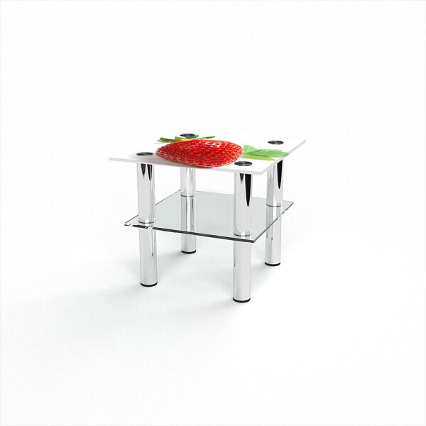 

Стол журнальный БЦ-стол Квадратный с полкой Sweet berry (500 x 500 x 450)